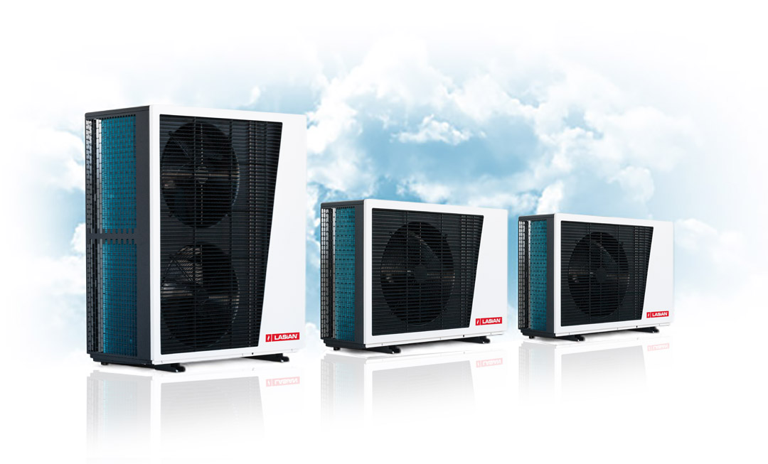 Aerotermia Aeria PLUS 12 HT Bomba de calor Alta Temperatura Monobloc Aire - Agua LASIAN